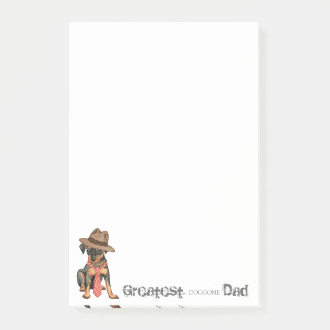 Min Pin Pappa Post-it Block (Framsida)