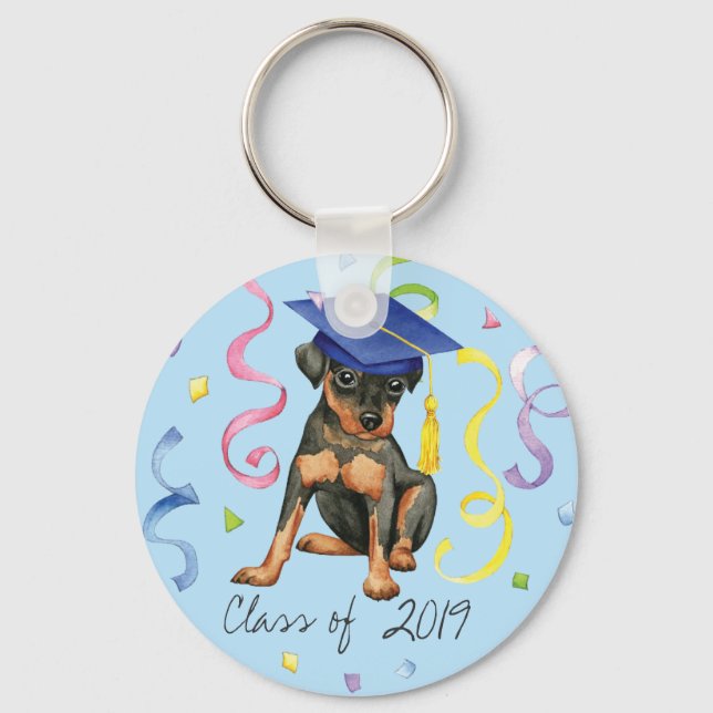 Min Pin Student Nyckelring (Framsida)