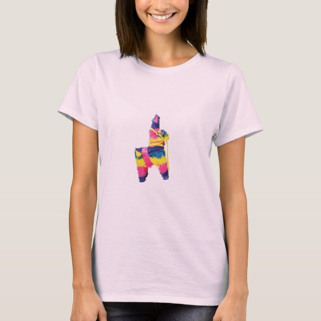 Min Pinata Womans organiska teve! T-shirt (Framsida)