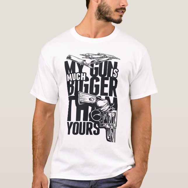Min pistol t-shirt  (Framsida)