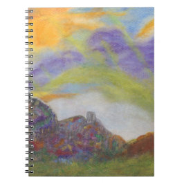 "Min planet" Spiral bärbar dator Anteckningsbok