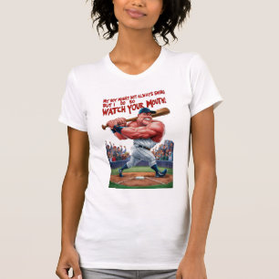 Min pojke kanske inte alltid sjunger, men det gör t shirt