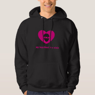 min pojkvän är en ninja sweatshirt