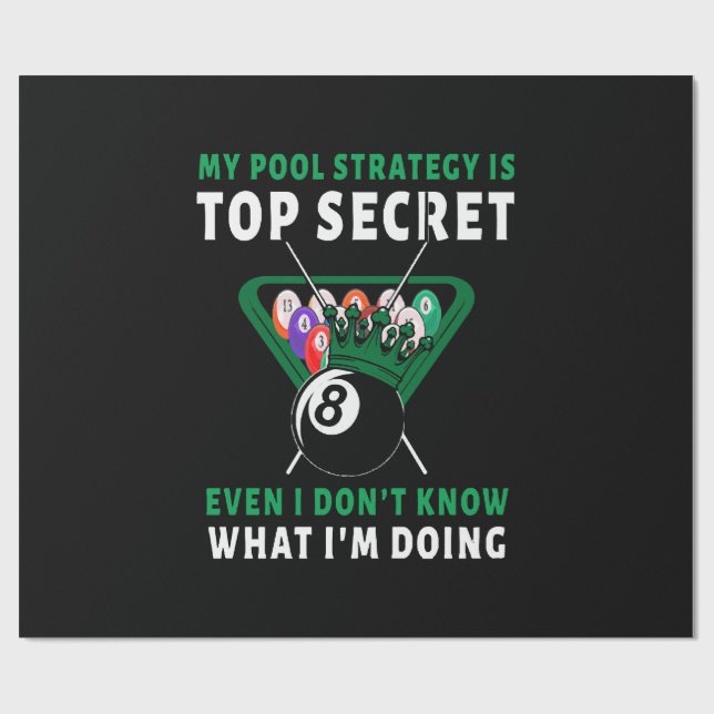 Min poolstrategi är jämn presentpapper (Platt)