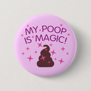 Min Poop är magisk Knapp