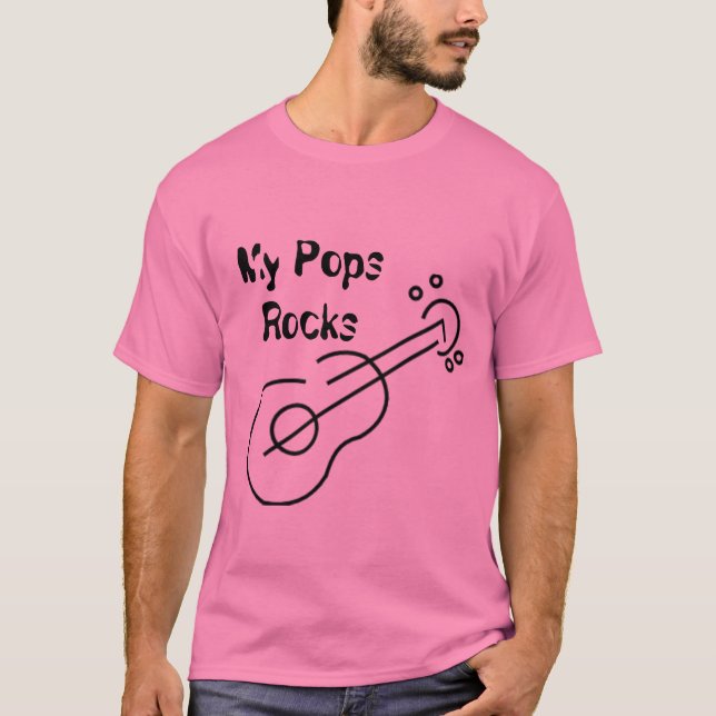 Min popstenar t-shirt (Framsida)