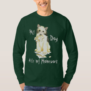 Min Powderpuff åt min läxa Tee