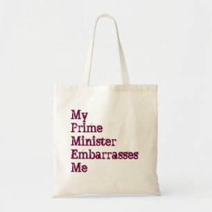 Min premiärminister generar mig totot tygkasse