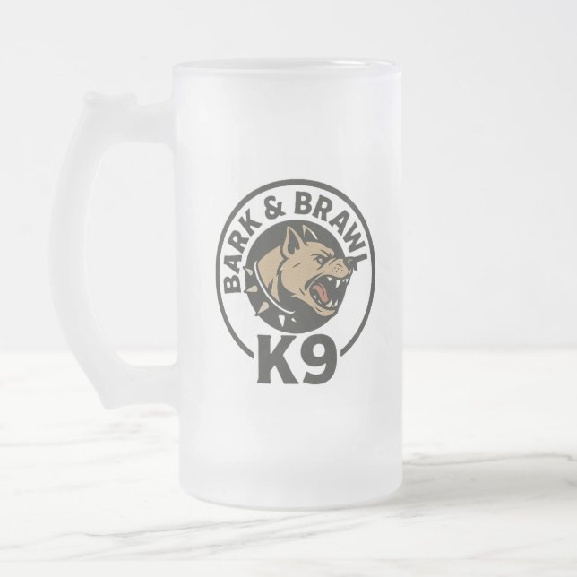 Min present Min hem Biertolk Frostat Ölglas (Vänster)