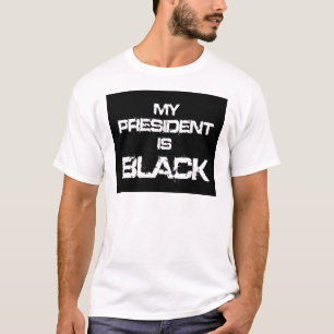 min president är den svart mörka skjortan tröja