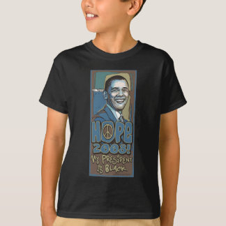 Min president är den svart Obama skjortan T-shirt