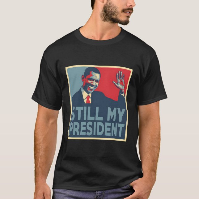 Min president Barack Obama 44 T Shirt (Framsida)