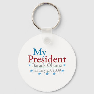 Min president (Barack Obama) Nyckelring