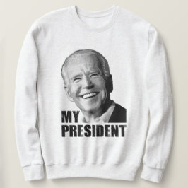 Min president Biden, anti-trump Lång Ärmad Tröja