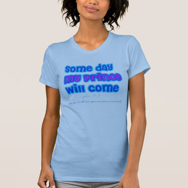 min princereligiösat-skjorta t-shirt (Framsida)