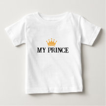 Min prins design baby T-Shirt