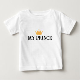Min prins design baby T-Shirt