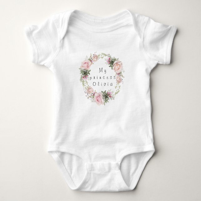 Min prinsessa Olivia T Shirt (Framsida)
