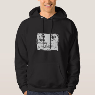 MIN PUG ÄR 3 NAUTY 97 HEART Classic T-Shirt 326 Hoodie