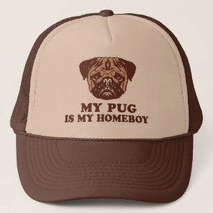 Min Pug är min Homeboy Keps