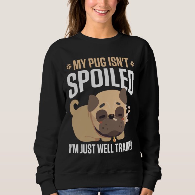 &Min pug är x27;t dekorerad i&x27;M just välutbild T Shirt (Framsida)