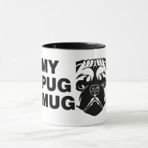 Min Pug Coffee Mugg