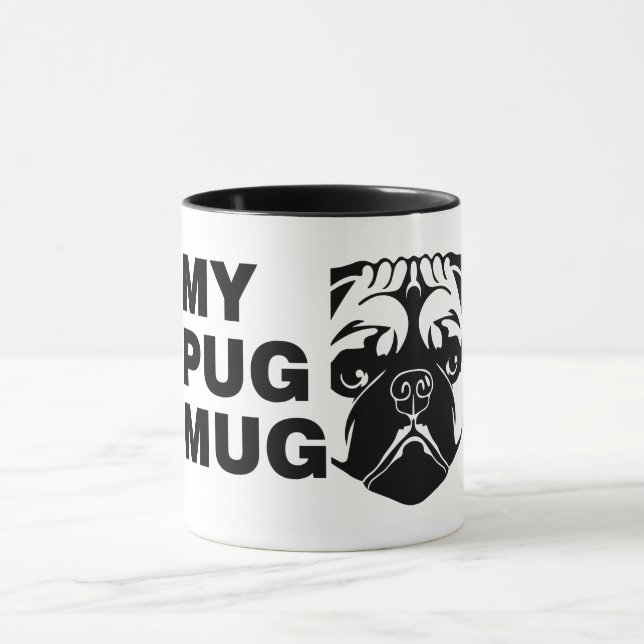 Min Pug Coffee Mugg (Center)