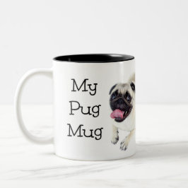 Min Pug Mugg Cute Hund Mugg