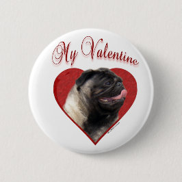 Min Pug Valentine Knapp