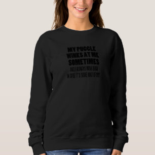 Min Puggel blinkar ibland i Hundägare T Shirt