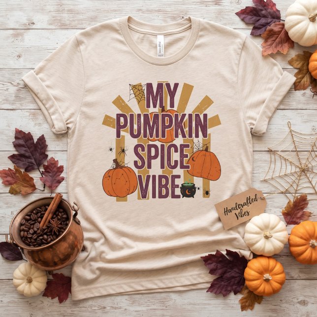Min Pumpkin Spice Vibe Halloween Höst Tröja (Skapare uppladdad)