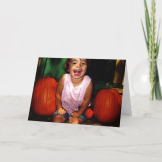 Min PumpkinGirl Kort