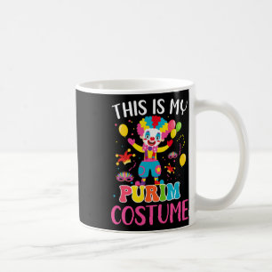 Min Purim Costume Mardi Gras Clown Funny Parad Pa Kaffemugg