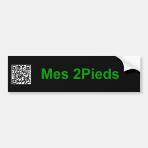 Min QR kodifierar Kaywa Dan Bizet Bannière Bildekal