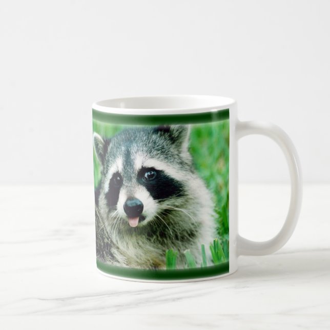 Min Raccoon är mer smart än din president Kaffemugg (Höger)