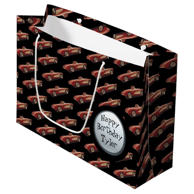 Min Red Corvette Gift-säck (Framsidan Vinklad)