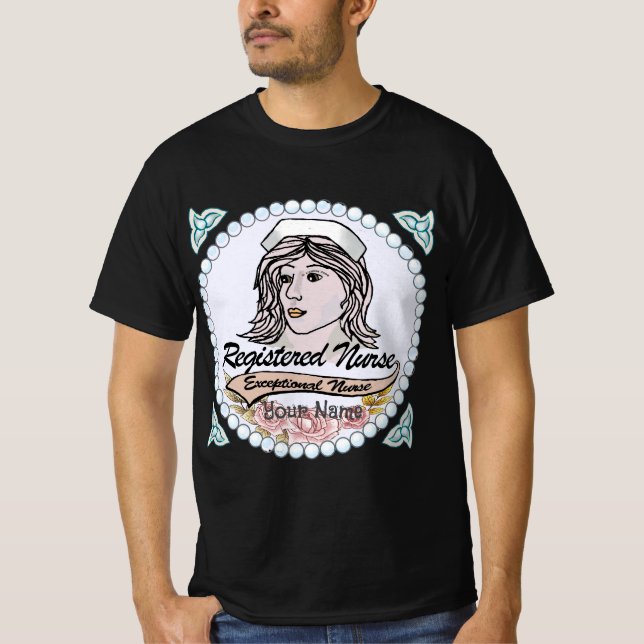 Min registrerade sjuksköterska t shirt (Framsida)