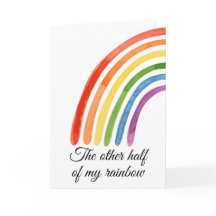 Min regnbåges andra halva, du fullkomnar mig