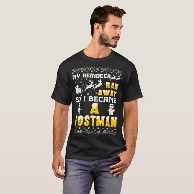 Min ren körde bort, så jag blev en tee shirt (Hel framsida)