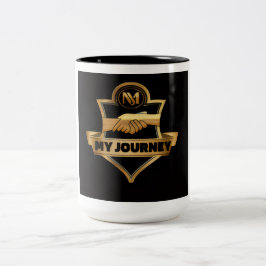 Min resa kaffemug Två-Tonad mugg