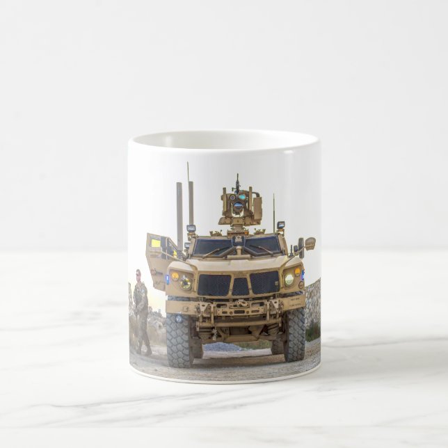 MIN RESISTENTA AMBUSH-SKYDDADE FORDON KAFFEMUGG (Center)
