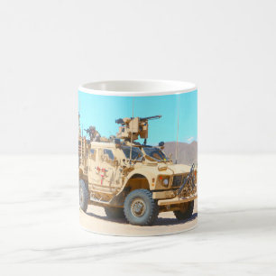 MIN RESISTENTA AMBUSH-SKYDDADE FORDON KAFFEMUGG