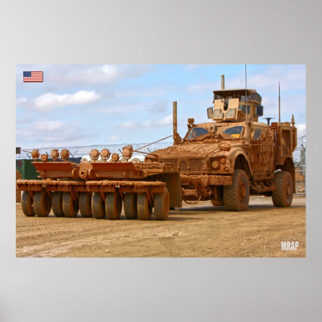 MIN RESISTENTA AMBUSH-SKYDDADE FORDON POSTER (Framsidan)