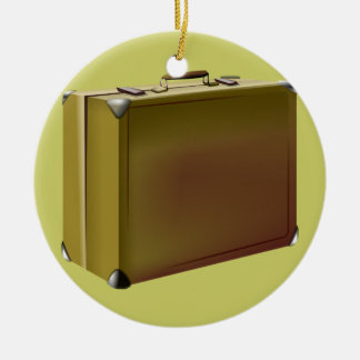 Min resväska packas! julgransprydnad keramik