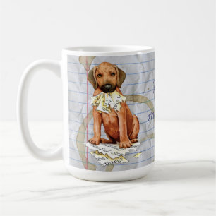 Min Rhodesian Ridgeback Ate Lesson Plan Kaffe Mugg
