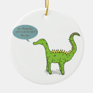 min ribonucleic syra gjorde mig att se likt denna julgransprydnad keramik