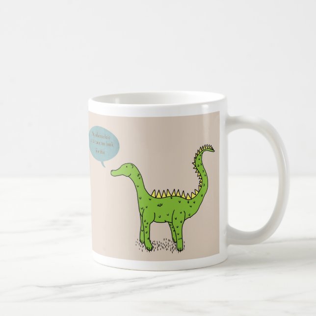 Min ribonucleic syra gjorde mig att se likt denna kaffemugg (Höger)