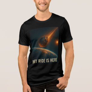 Min rid är här - apokalyptiskt ankomsttrival t shirt
