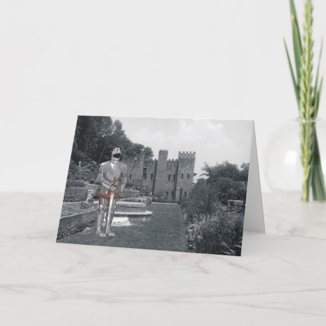 Min riddare i glänsande Armor Kort (Framsida)