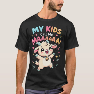 Min Ring Mig Maaa Roliga Get Mamma Gård Mors Dag T Shirt